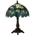 thumbnail image 1 of Meyda Tiffany - 124813 - One Light Accent Lamp - Nightfall Wisteria - Mahogany Bronze, 1 of 2