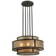 thumbnail image 1 of Meyda Tiffany 125657 Andreas Ii 6 Light 24" Wide Suspension Pendant - Bronze, 1 of 7