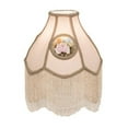 thumbnail image 1 of Meyda Tiffany 12625 Painted Roses 14.5" Tall Lamp Shade - Bronze, 1 of 2