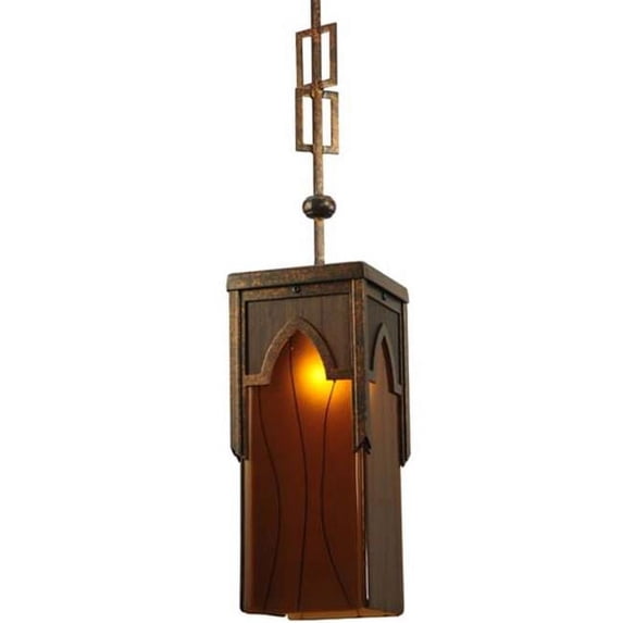 Meyda Tiffany 128046 Bellver 9" Wide Mini Pendant - Custom