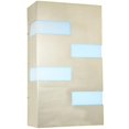 thumbnail image 1 of Meyda Tiffany 128837 Aztech 17" Tall Led Wall Sconce - Brushed Stainless, 1 of 4