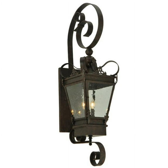Meyda Tiffany 129261 12" W Verona Lantern Wall Sconce - Custom