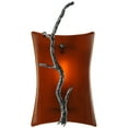 thumbnail image 1 of Meyda Tiffany 129431 9" W Zweig Fused Glass Wall Sconce - Amber, 1 of 5