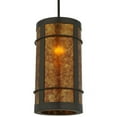 thumbnail image 1 of Meyda Tiffany 129464 7.5" W Villa Mini Pendant - Bronze, 1 of 2