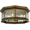 thumbnail image 1 of Meyda Tiffany 129760 30" W Manchester Octagon Flush Mount Ceiling Fixture - Brass, 1 of 4