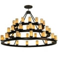 thumbnail image 1 of Meyda Tiffany 130509 Loxley Horizon 42 Light 70" Wide Pillar Candle Style Chandelier -, 1 of 5