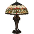 thumbnail image 1 of Meyda Tiffany 130756 Creole 2 Light 26" Tall Hand-Crafted Table Lamp - MultiColor, 1 of 2