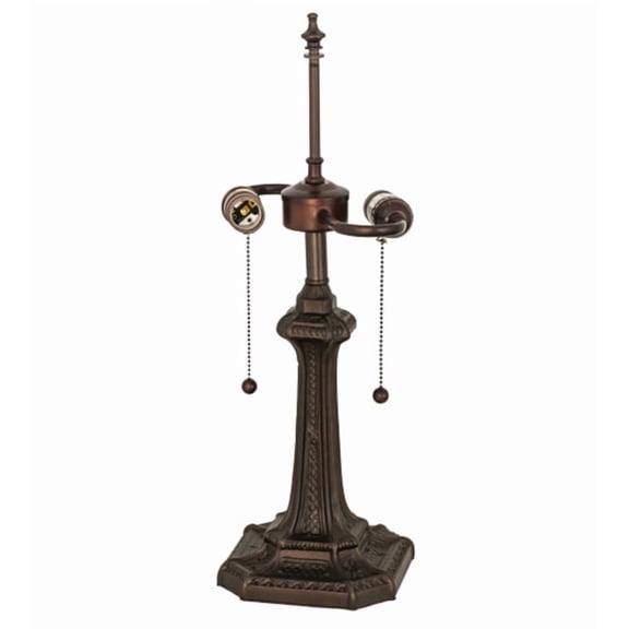 Meyda Tiffany 13350 Gothic 20" Tall Lamp Base - MultiColor