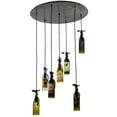 thumbnail image 1 of Meyda Tiffany 133794 30" W Tuscan Vineyard Personalized 7 Wine Bottle Shower Pendant -, 1 of 2