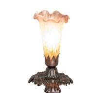 Meyda Tiffany 13380 7" Tall Accent Table Lamp