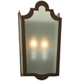 thumbnail image 1 of MEYDA 134174 8.25 in. W French Market Frosted Wall Sconce, 1 of 1