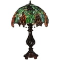 thumbnail image 1 of Meyda Tiffany 134529 Murlo 2 Light 25" Tall Hand-Crafted Table Lamp - MultiColor, 1 of 7