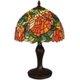 thumbnail image 1 of Meyda Tiffany 134533 Lamella 1 Light 18" Tall Hand-Crafted Table Lamp - MultiColor, 1 of 2