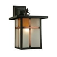 thumbnail image 1 of Meyda Tiffany 134783 9" W Hyde Park Wall Sconce - Acrylic / Mica, 1 of 3
