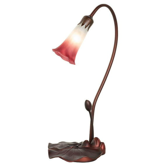 Pond Lily Accent Lamp in Pink