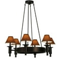 thumbnail image 1 of Meyda Tiffany 136453 Calais 6 Light 36" Wide Chandelier - MultiColor, 1 of 5