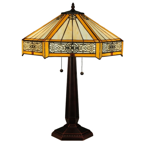 Meyda Tiffany 138116 Lighting, 24.5" Height, Finish: Antique Copper,Mahogany Bronze