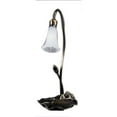 thumbnail image 1 of Meyda Lighting 16" High White Tiffany Pond Lily Accent Lamp, 1 of 1