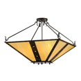 thumbnail image 1 of Meyda Tiffany 140660 Zandra 4 Light 43" Wide Semi-Flush Ceiling Fixture - Antique, 1 of 7