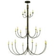 thumbnail image 1 of Meyda Tiffany 140807 Cheal 20 Light 78" Wide Taper Candle Style Chandelier - Brass, 1 of 7