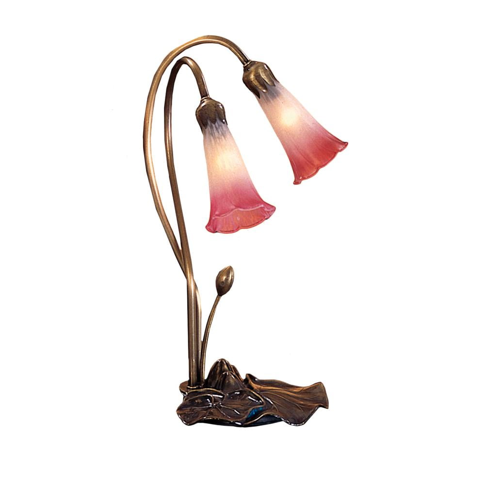 Meyda 11083 13 in. Amber and Purple Cherub Pond Lily Mini Meyda 11083 13 in. Amber and Purple Cherub Pond Lily Mini