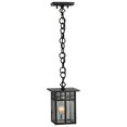 thumbnail image 1 of Meyda Tiffany 143620 Mission 9" Wide Mini Pendant - Brown, 1 of 5