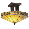 thumbnail image 1 of Meyda 16-inch Arizona Semi-Flushmount, 1 of 2