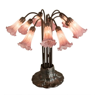 Meyda Tiffany 14479 10 Light 22" Tall Tree Table Lamp