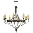 thumbnail image 1 of Meyda Tiffany 144948 Bottini 8 Light 48" Wide Pillar Candle Style Chandelier - MultiColor, 1 of 7