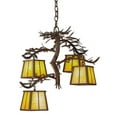 thumbnail image 1 of Meyda Tiffany 147619 Pine Branch 4 Light 28" Wide Chandelier - Custom, 1 of 6