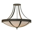 thumbnail image 1 of Meyda Tiffany 148832 Urban 6 Light 42" Wide Semi-Flush Bowl Ceiling Fixture - Bronze, 1 of 5