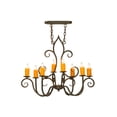 thumbnail image 1 of Meyda Tiffany 149115 Clifton 8 Light 26" Wide Taper Candle Style Chandelier, 1 of 7