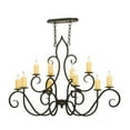 thumbnail image 1 of Meyda Tiffany 149204 Clifton 10 Light 28" Wide Taper Candle Style Chandelier - Custom, 1 of 7