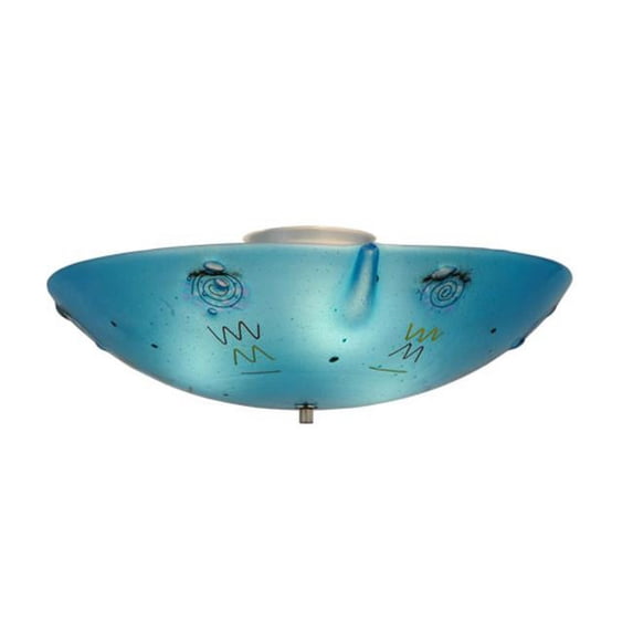 Meyda Tiffany 150181 Metro Fusion 3 Light 20" Wide Semi-Flush Bowl Ceiling Fixture - White