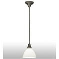 thumbnail image 1 of Meyda Tiffany 150461 Chelsea 8" Wide Mini Pendant - French Bronzed, 1 of 5