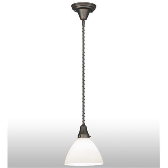 Meyda Tiffany 150461 Chelsea 8" Wide Mini Pendant - French Bronzed