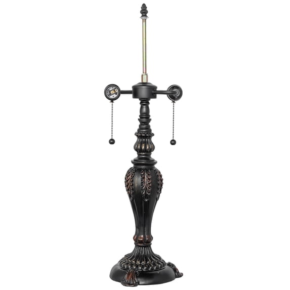 26" High Willow Branch W/ 2 Light "S" Cluster Table Base