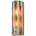 thumbnail image 1 of Meyda Tiffany 152189 Metro 2 Light 16" Tall Wall Sconce - Nickel, 1 of 4
