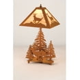 thumbnail image 1 of Meyda Tiffany 15268 Lodge Style Deer In The Woods Table Lamp - Earth, 1 of 4