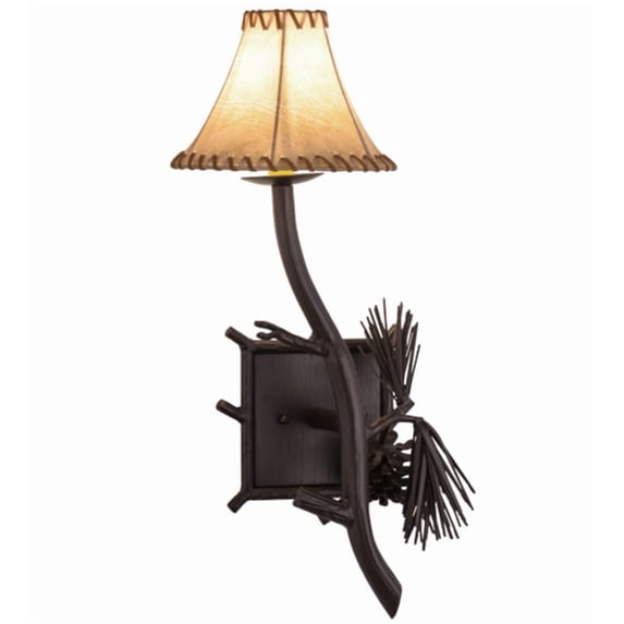 Meyda Tiffany 152830 Lone 22" Tall Wall Sconce - MultiColor