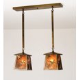 thumbnail image 1 of Meyda Tiffany 15286 2 Light 24" Wide Linear Pendant - Copper, 1 of 2
