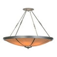 thumbnail image 1 of Meyda Tiffany 152861 Commerce 8 Light 48" Wide Semi-Flush Bowl Ceiling Fixture - Nickel, 1 of 7