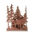 thumbnail image 1 of Meyda Tiffany 15307 11" W Elk Through The Trees Wall Sconce - Rust, 1 of 2