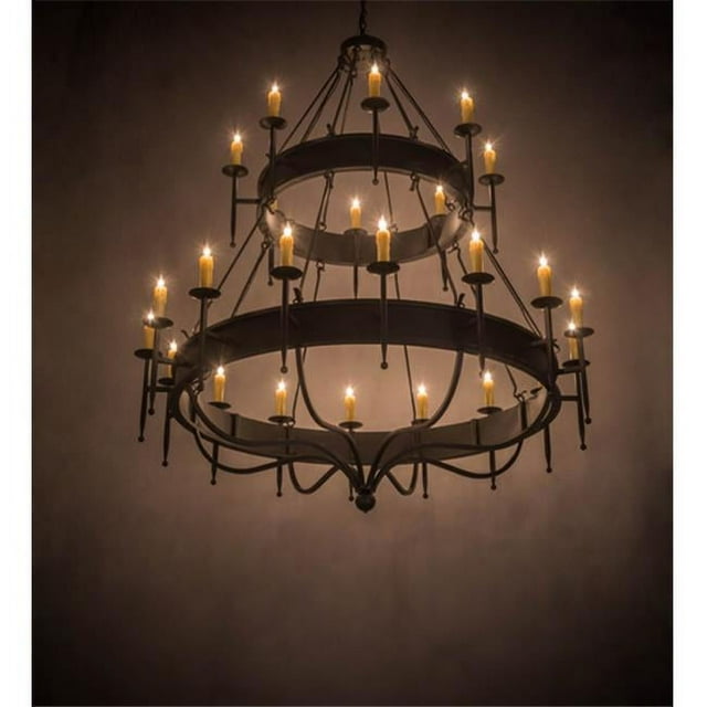 Meyda Tiffany 153295 Marta 24 Light 72" Wide Taper Candle Style Chandelier