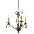 thumbnail image 1 of Meyda Tiffany 156774 Sienna 3 Light 18" Wide Taper Candle Multi Light Pendant - French, 1 of 6