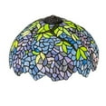 thumbnail image 1 of Meyda Tiffany 157253 Wisteria 9.5" Tall Lamp Shade, 1 of 5