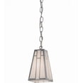 thumbnail image 1 of Meyda Tiffany 157995 Mission 7" Wide Mini Pendant - Chrome, 1 of 7