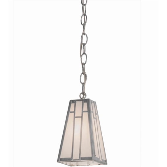 Meyda Tiffany 157995 Mission 7" Wide Mini Pendant - Chrome