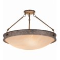 thumbnail image 1 of Meyda Tiffany 158204 Dionne 3 Light 14" Tall Semi-Flush Bowl Ceiling Fixture - Corinth, 1 of 7