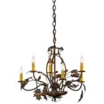 thumbnail image 1 of Meyda Tiffany 158572 Oak Leaf & Acorn 6 Light 28" Wide Taper Candle Style Chandelier -, 1 of 5